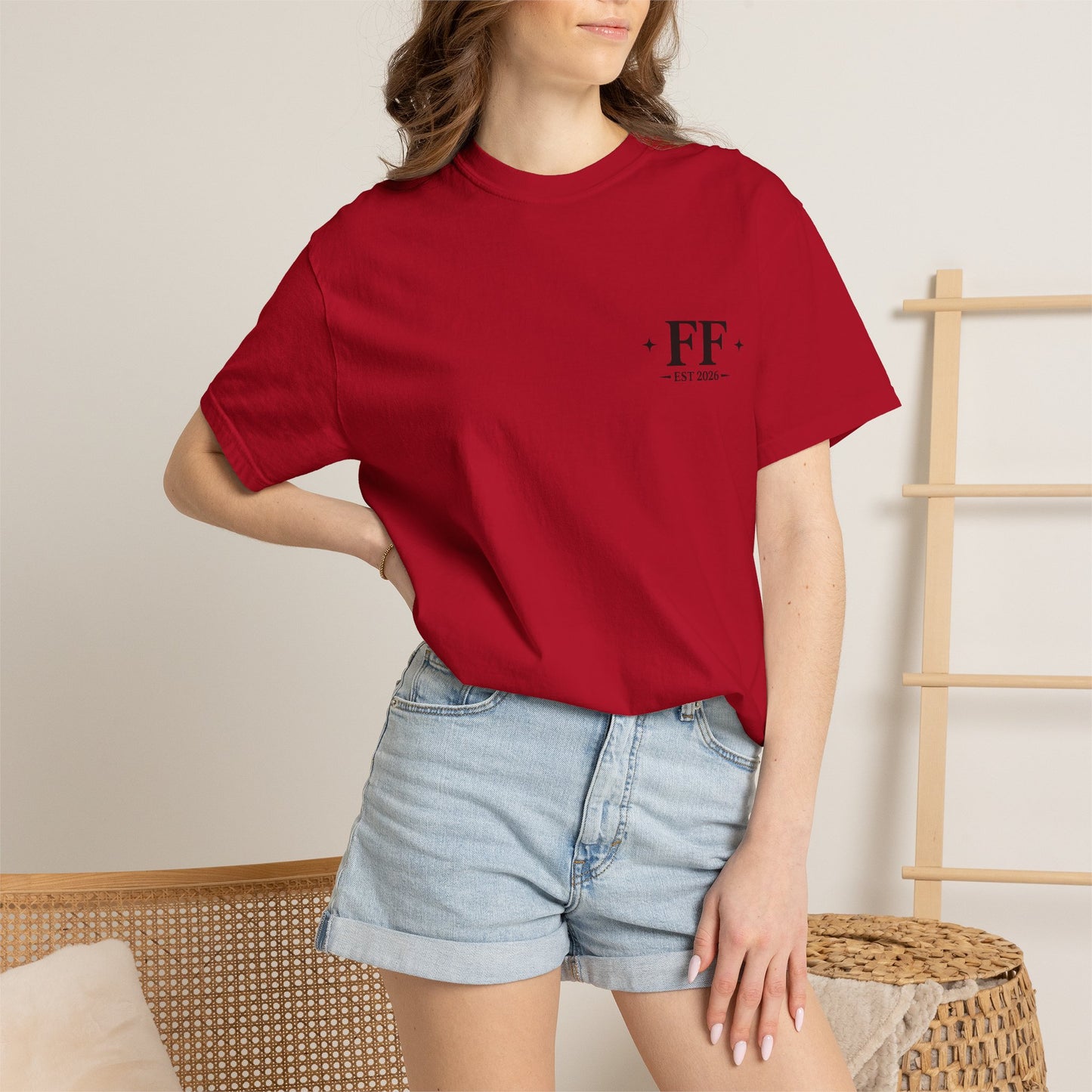 Floral Beach Vibes T-Shirt — Colorful Daisy & Palm Graphic Tee