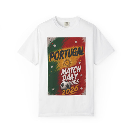 Portugal Match Day 2026 T-Shirt – Soccer Fan Game Day Tee