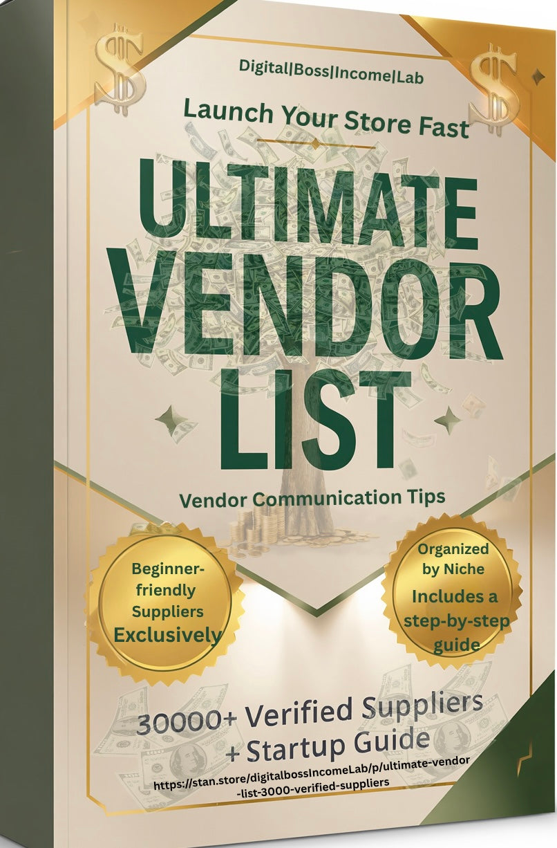 3000+ Verified Dropshipping Vendors