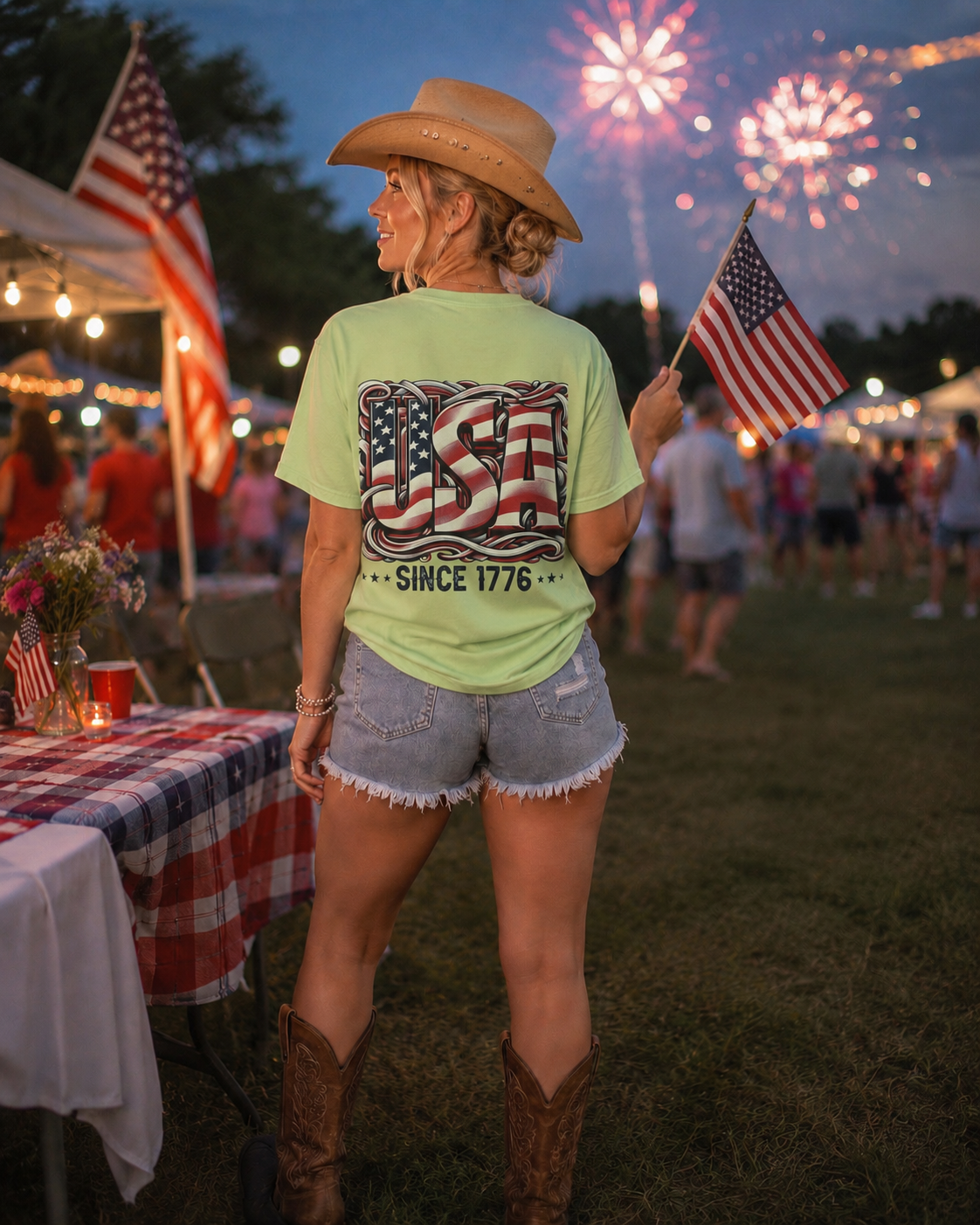 4th July 'FF' T-Shirt — Est. 2026 Casual Tee