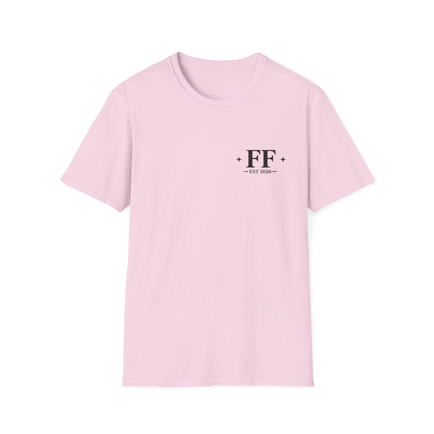 FF Est. 2026 Minimal Logo T-Shirt — Monogram Casual Tee