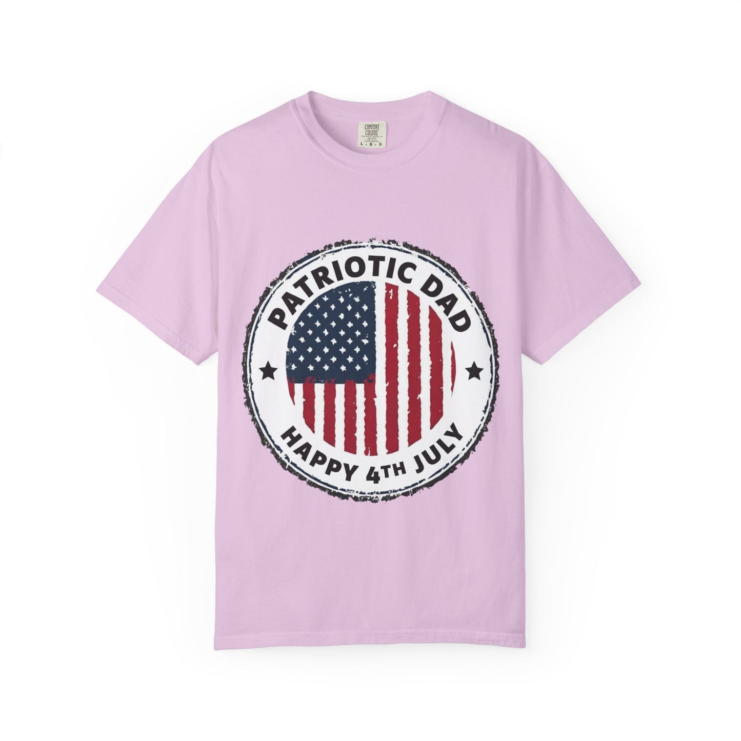 Patriotic Dad T-Shirt — Happy 4th of July American Flag Tee