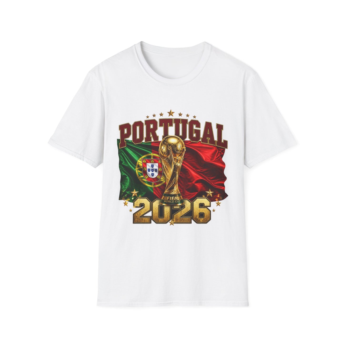 Portugal 2026 World Cup T-Shirt — Football World Trophy Tee