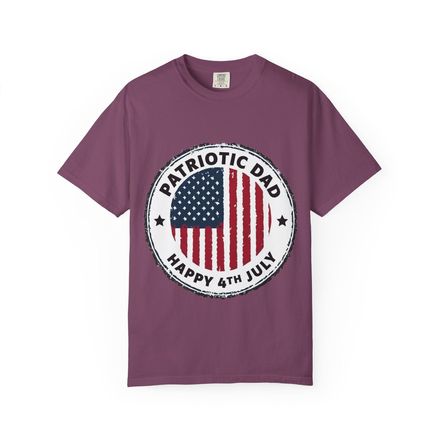 Patriotic Dad T-Shirt — Happy 4th of July American Flag Tee