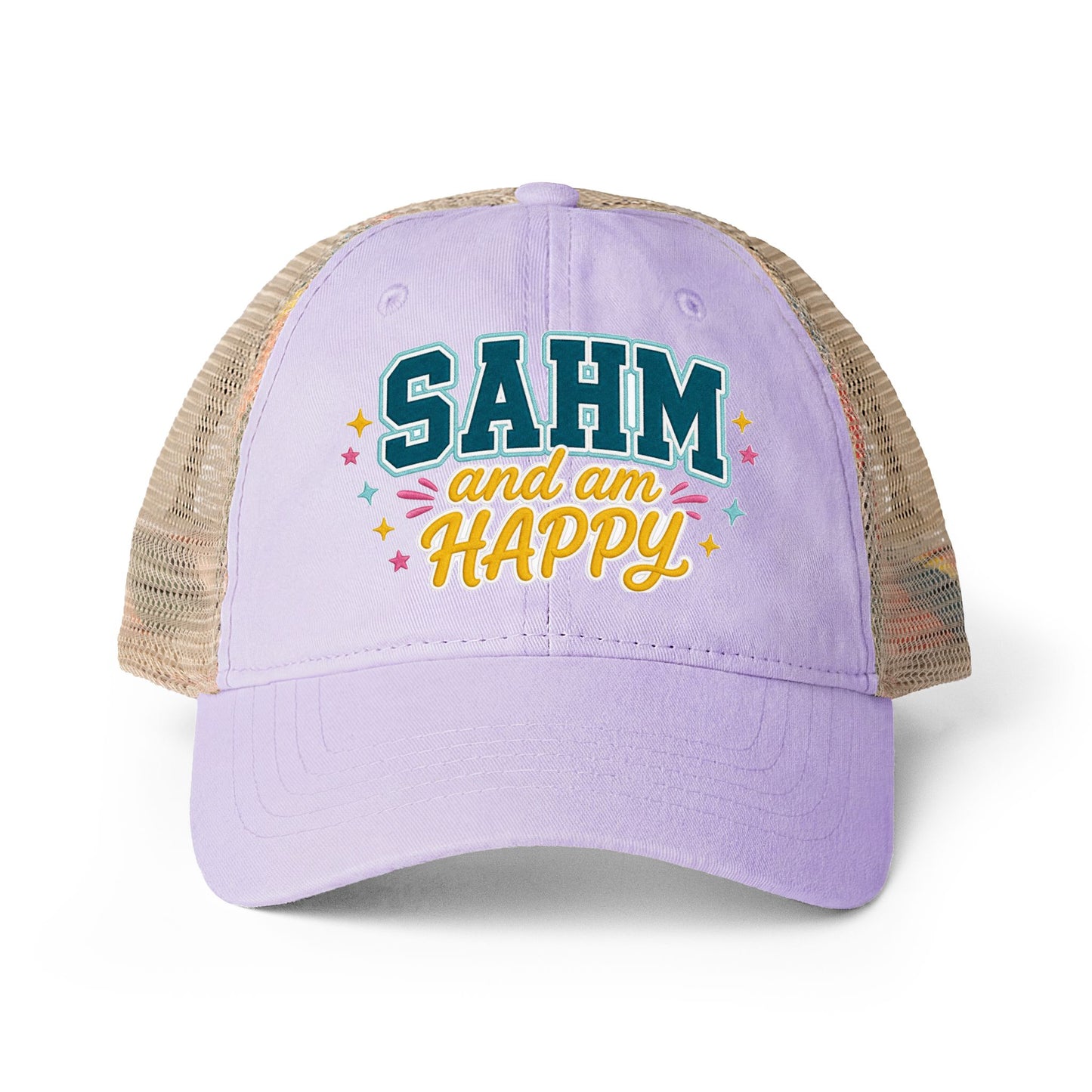 Women's Washed Mesh-Back Cap
