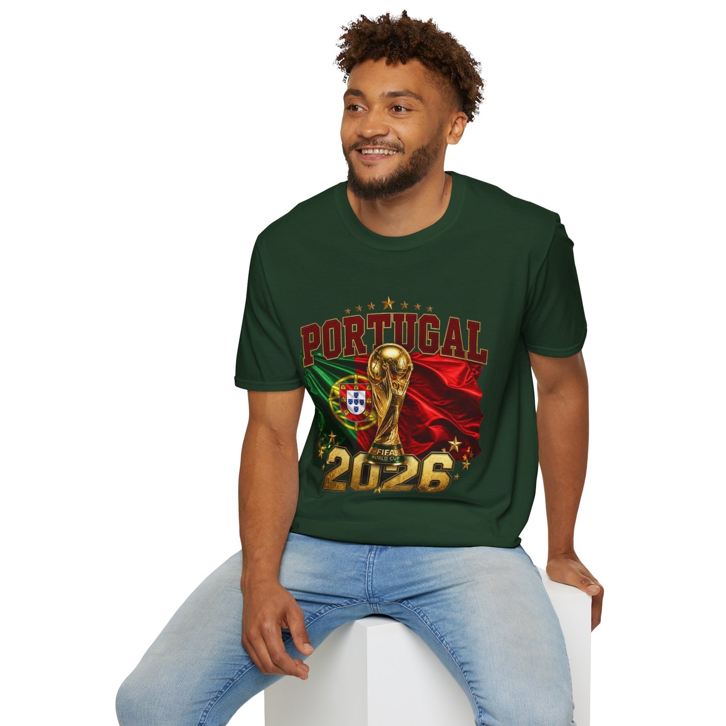 Portugal 2026 World Cup T-Shirt — Football World Trophy Tee