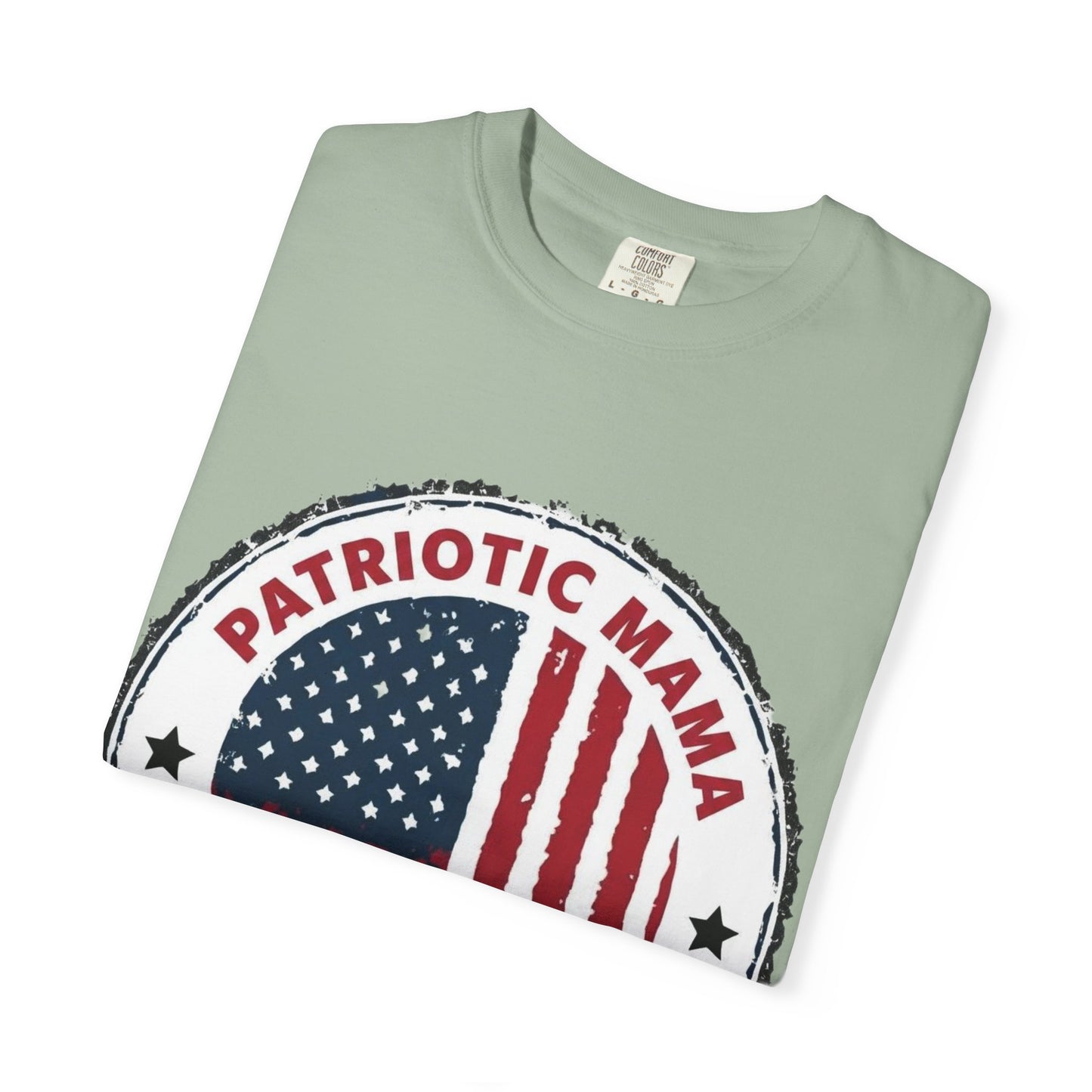 Patriotic Mama T-Shirt — Happy 4th of July American Flag Tee