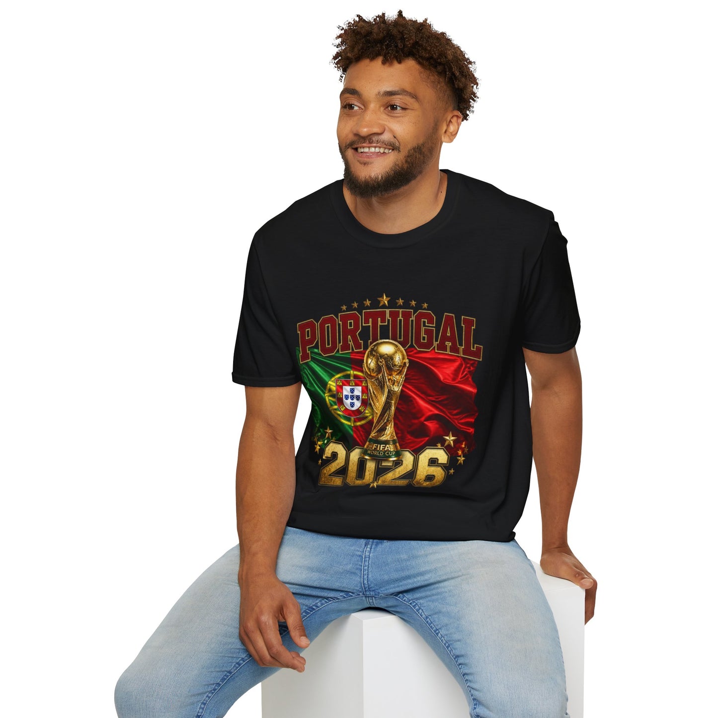 Portugal 2026 World Cup T-Shirt — Football World Trophy Tee