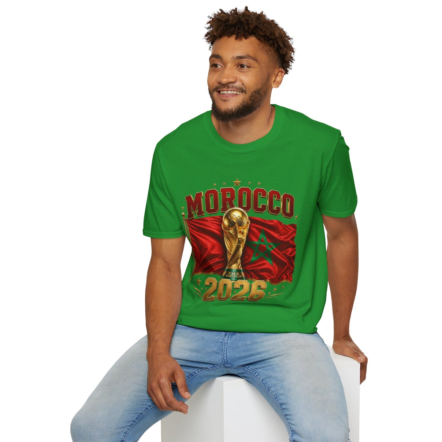 Morocco 2026 World Cup T-Shirt — Football World Cup Soccer Fan Tee