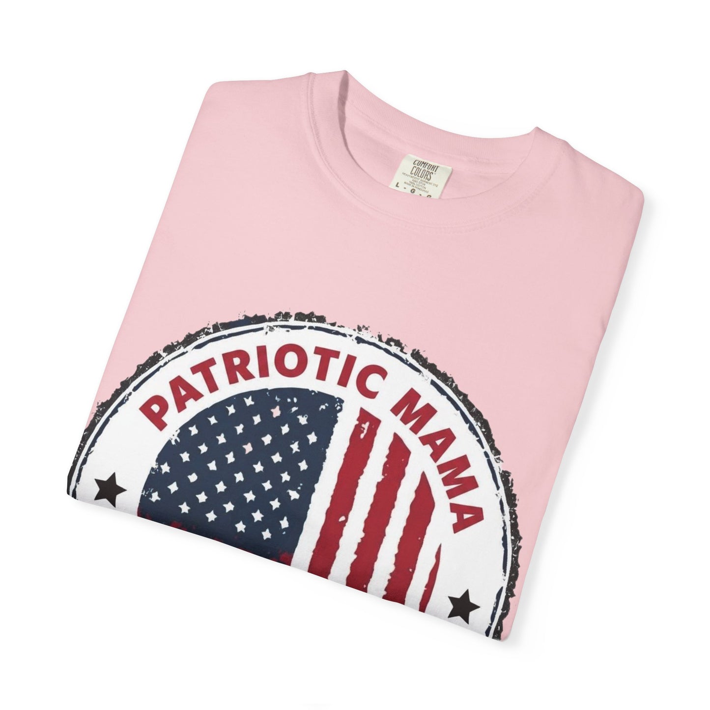 Patriotic Mama T-Shirt — Happy 4th of July American Flag Tee