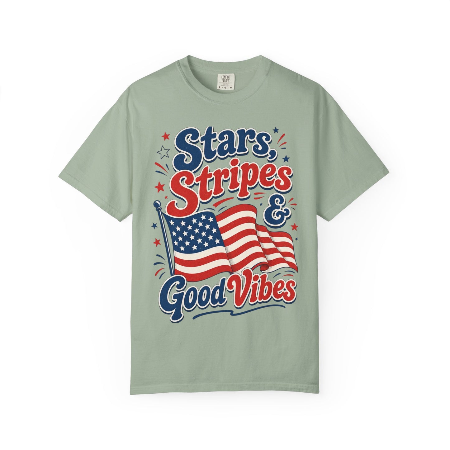 Stars, Stripes & Good Vibes T‑Shirt