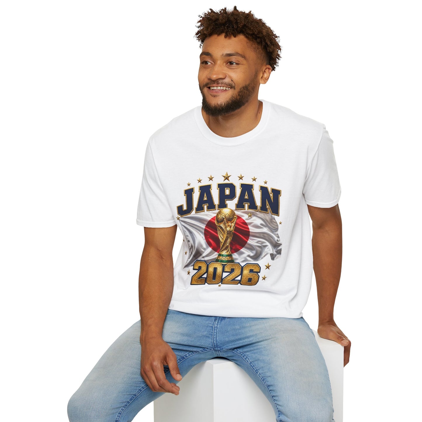 Japan 2026 World Cup T‑Shirt — Soccer Trophy Crest