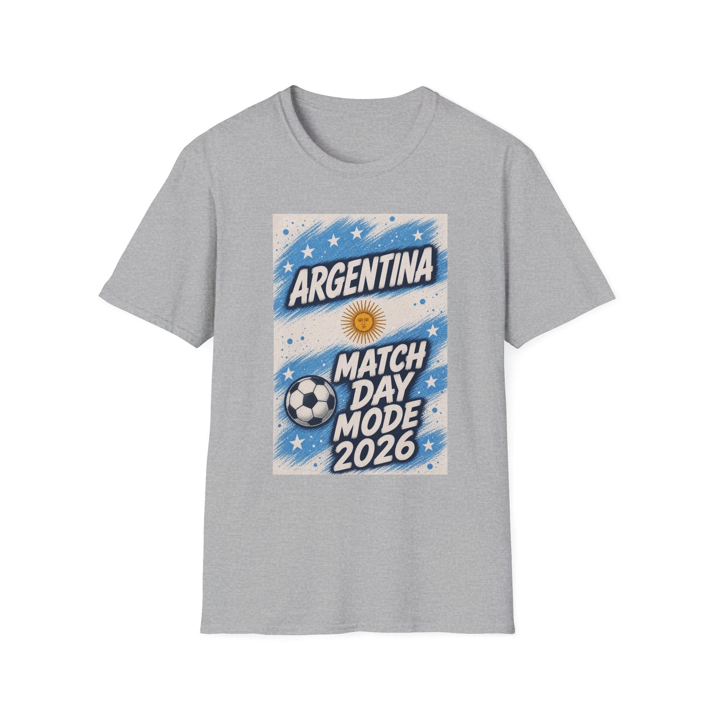 Argentina Match Day T-Shirt — Match Day Mode 2026 Soccer Fan Tee