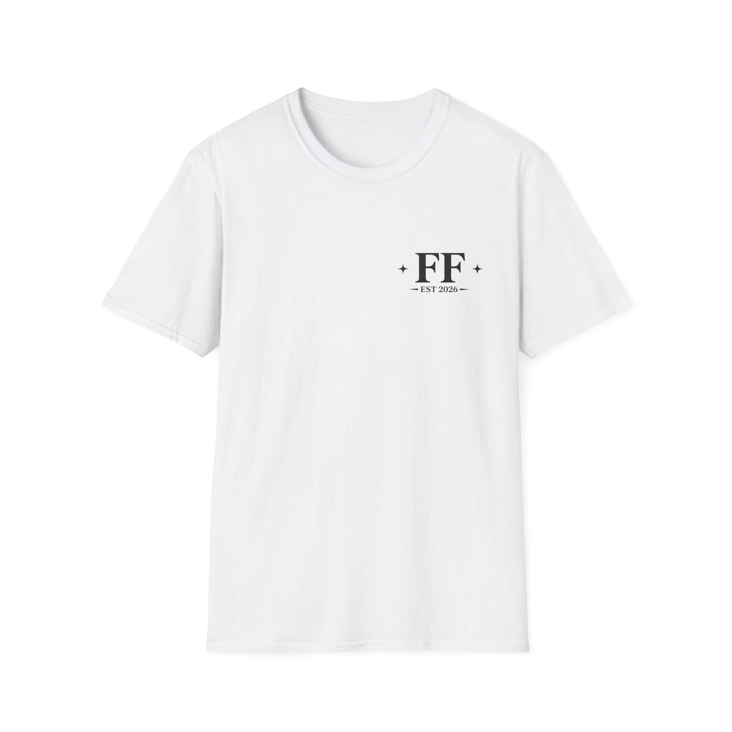 FF Est. 2026 Minimal Logo T-Shirt — Monogram Casual Tee
