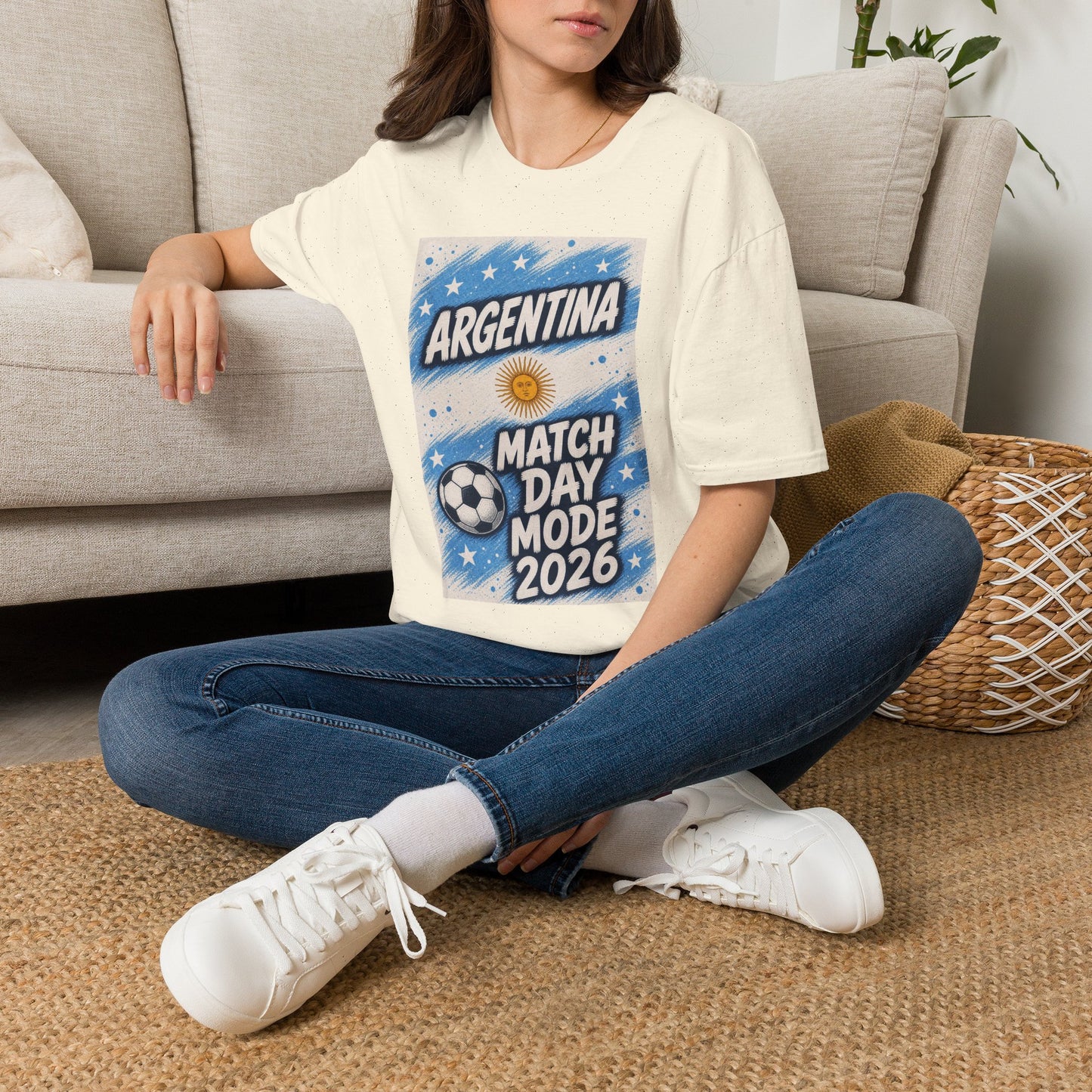 Argentina Match Day T-Shirt — Match Day Mode 2026 Soccer Fan Tee