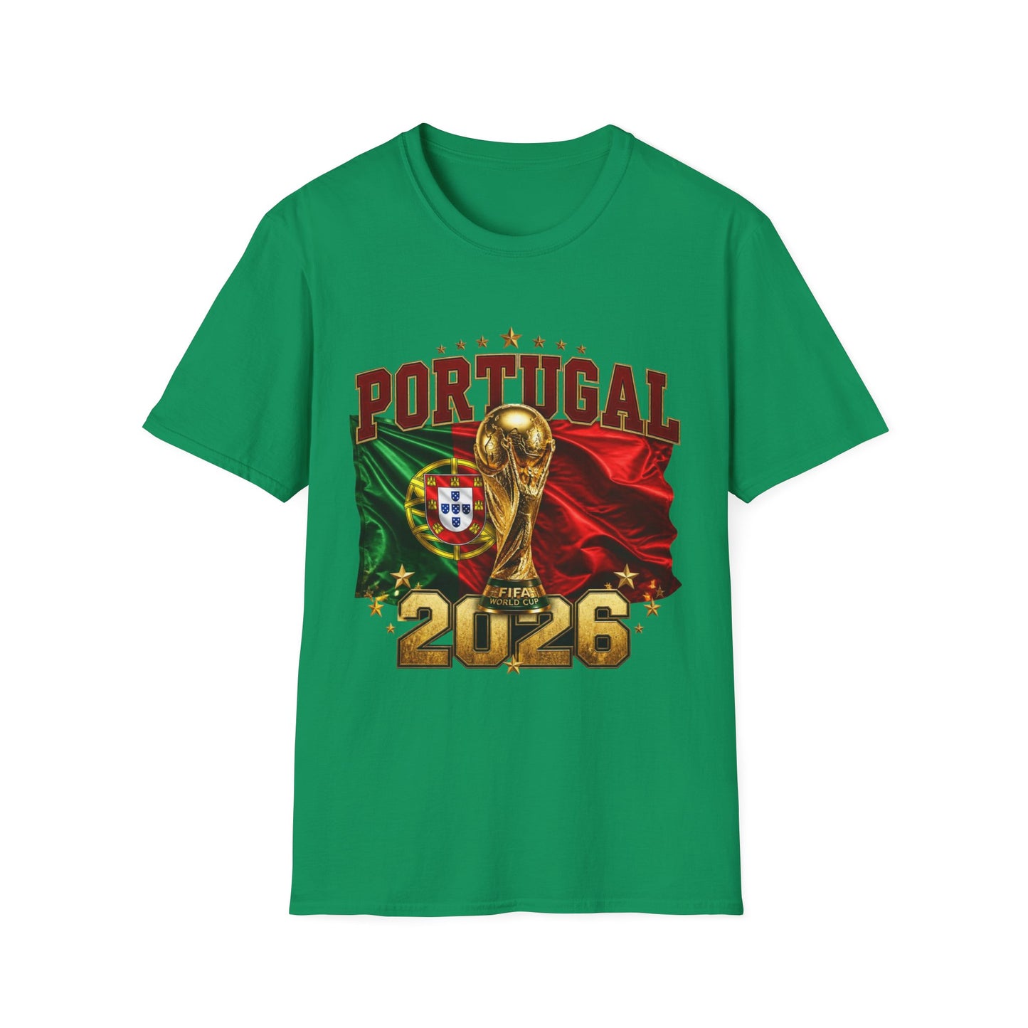Portugal 2026 World Cup T-Shirt — Football World Trophy Tee