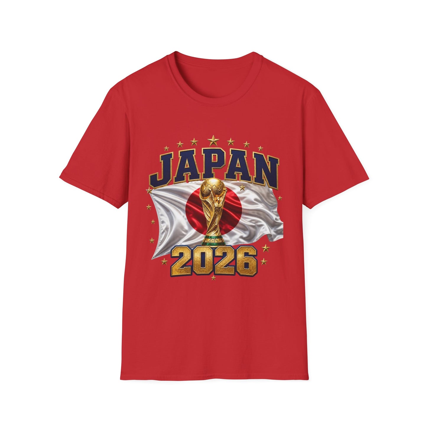Japan 2026 World Cup T‑Shirt — Soccer Trophy Crest