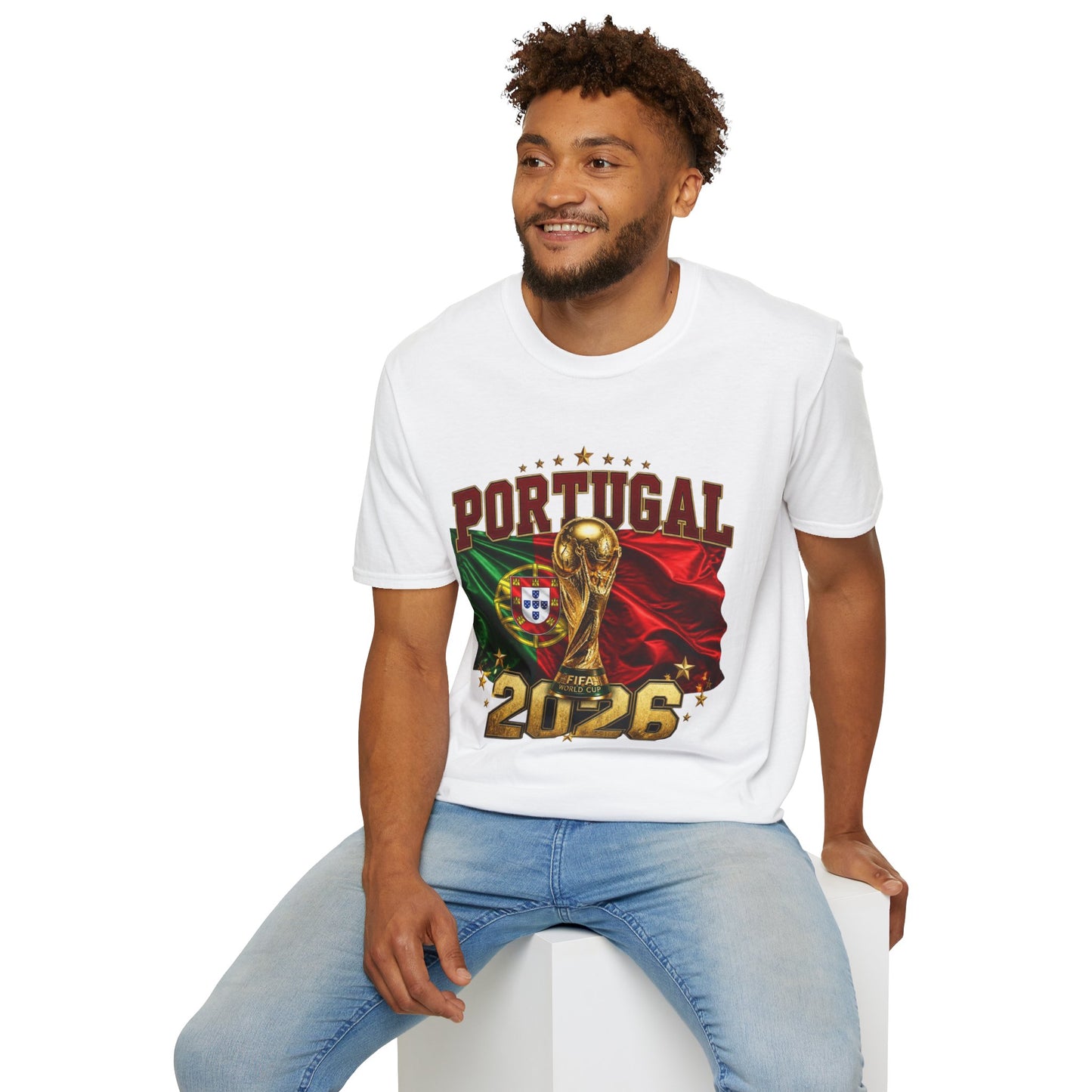 Portugal 2026 World Cup T-Shirt — Football World Trophy Tee