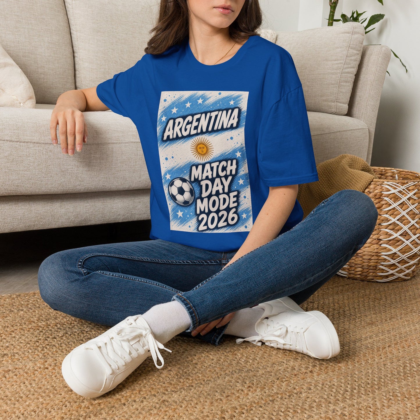 Argentina Match Day T-Shirt — Match Day Mode 2026 Soccer Fan Tee
