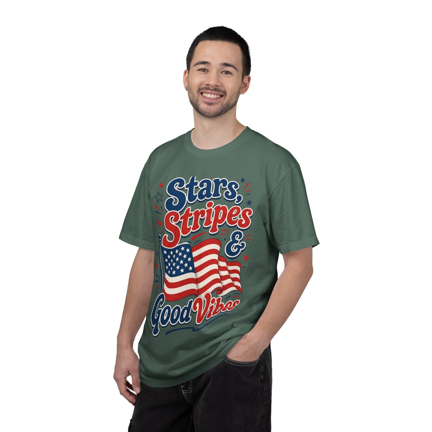 Stars, Stripes & Good Vibes T‑Shirt