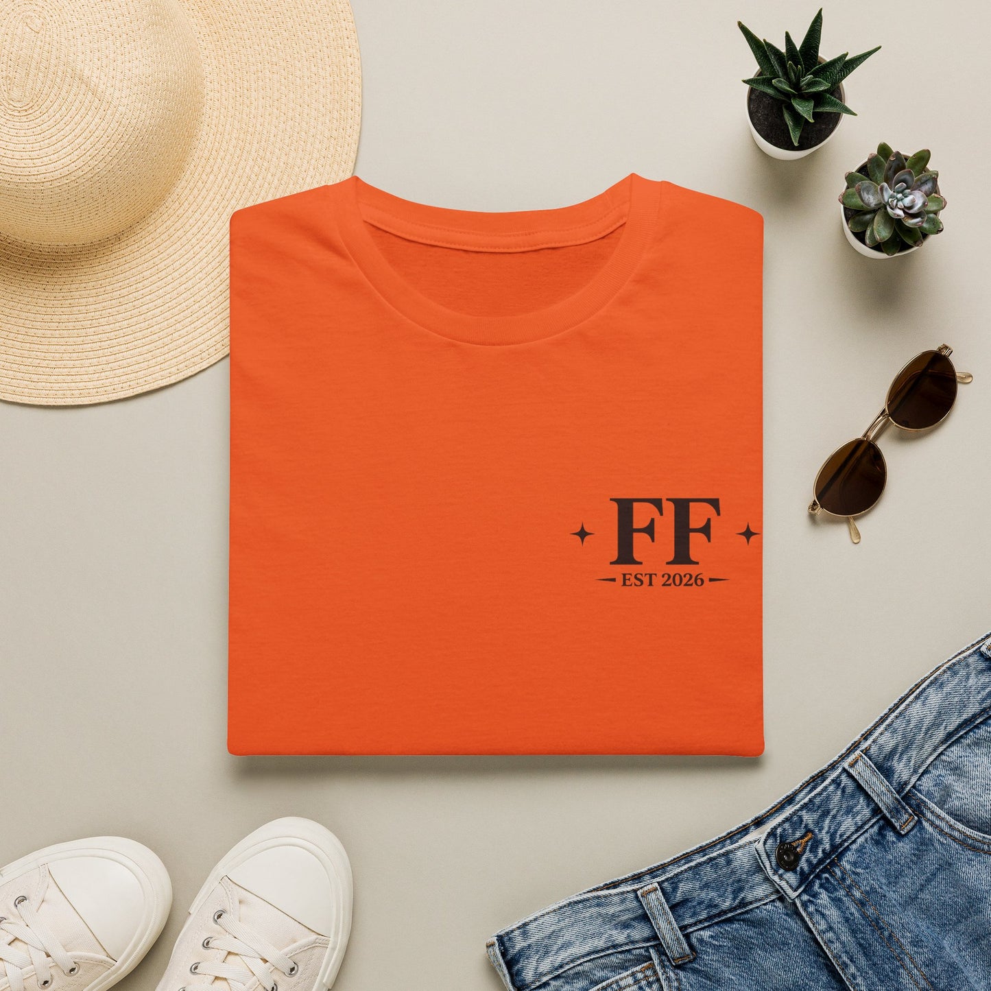 4th July 'FF' T-Shirt — Est. 2026 Casual Tee