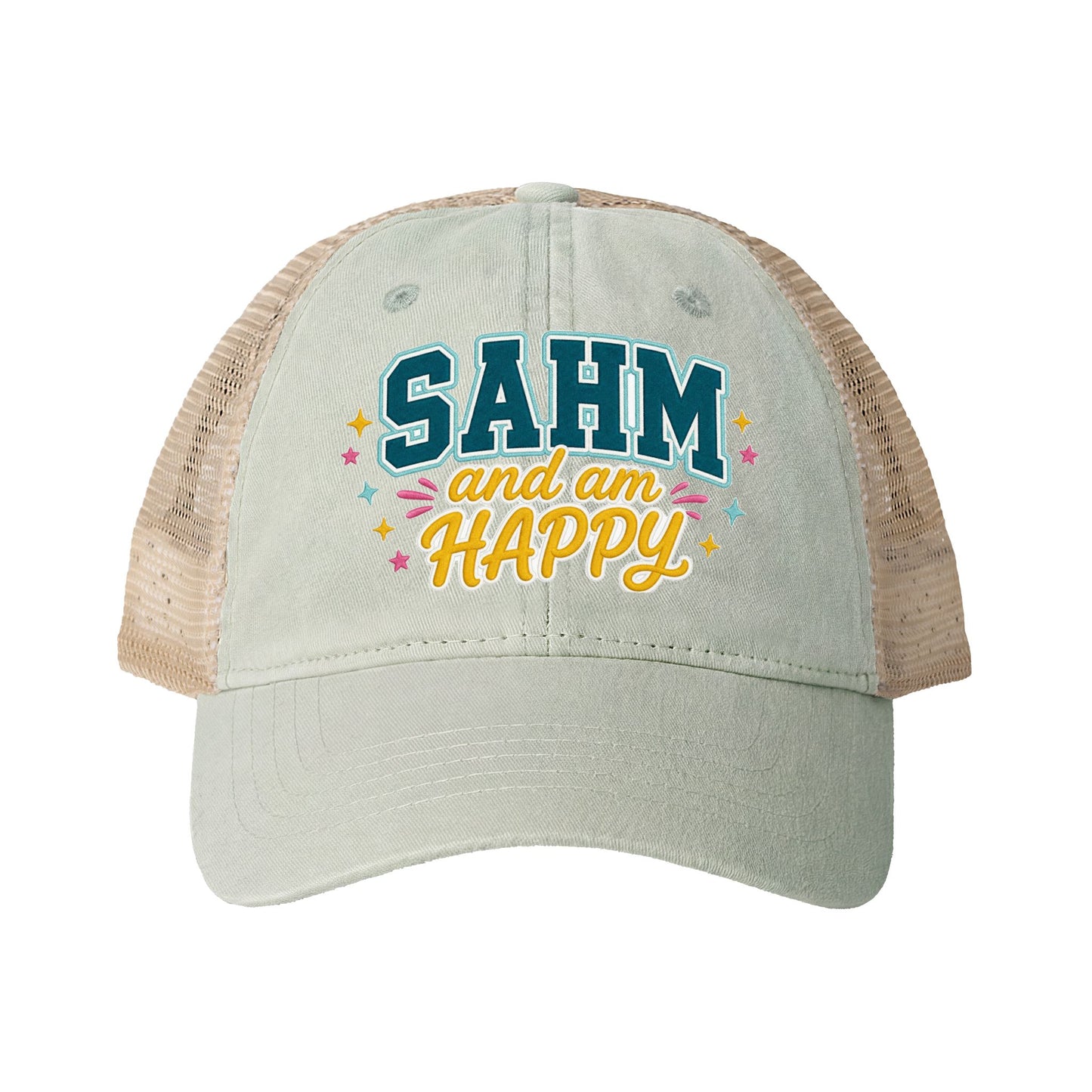 Women's Washed Mesh-Back Cap