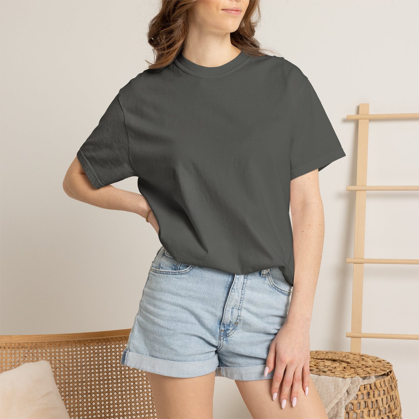 Graphic Tee — "The Goal Is to Be a Rich Bitch" Rainbow Statement T‑Shirt