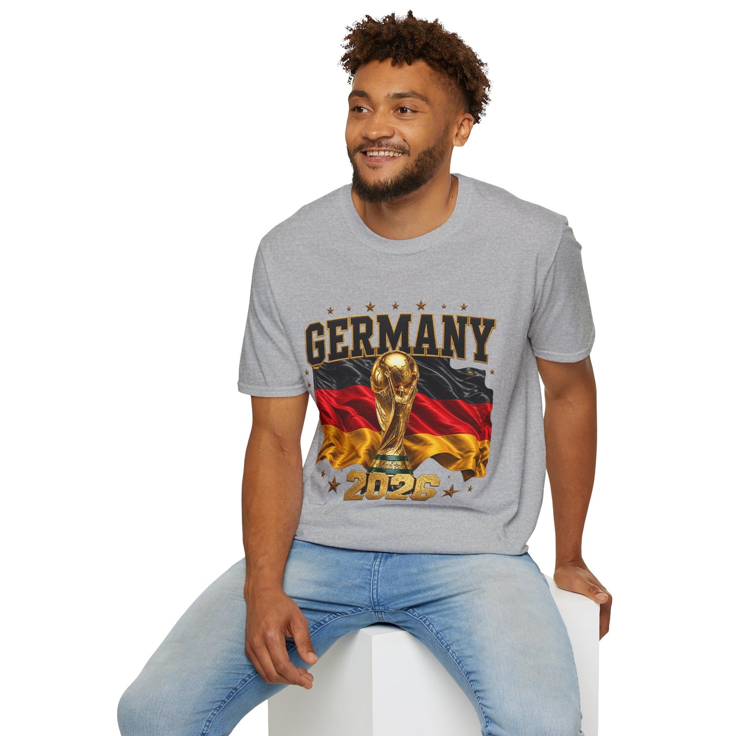 Germany World Cup 2026 T-Shirt — German Flag & Trophy Soccer Fan Tee