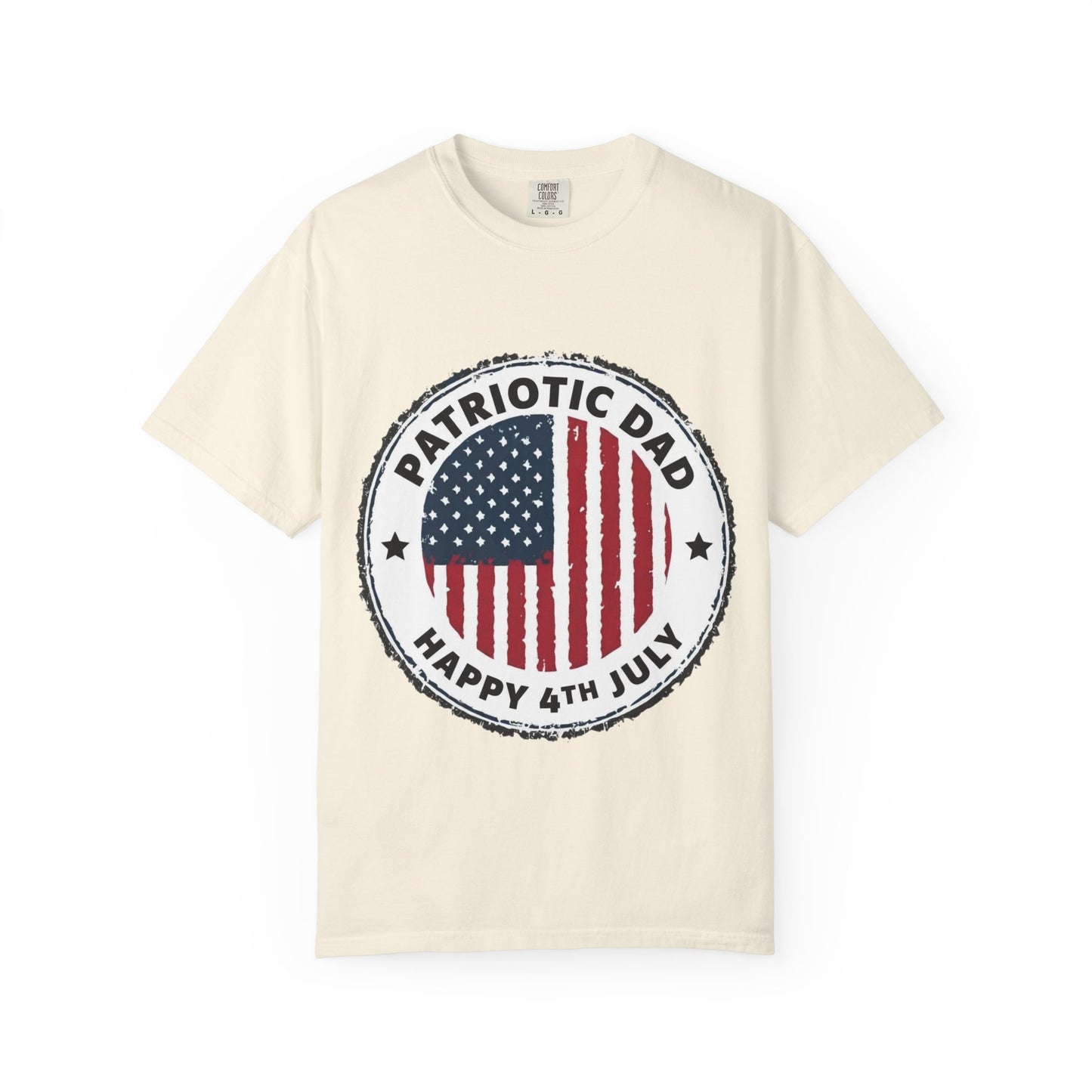 Patriotic Dad T-Shirt — Happy 4th of July American Flag Tee