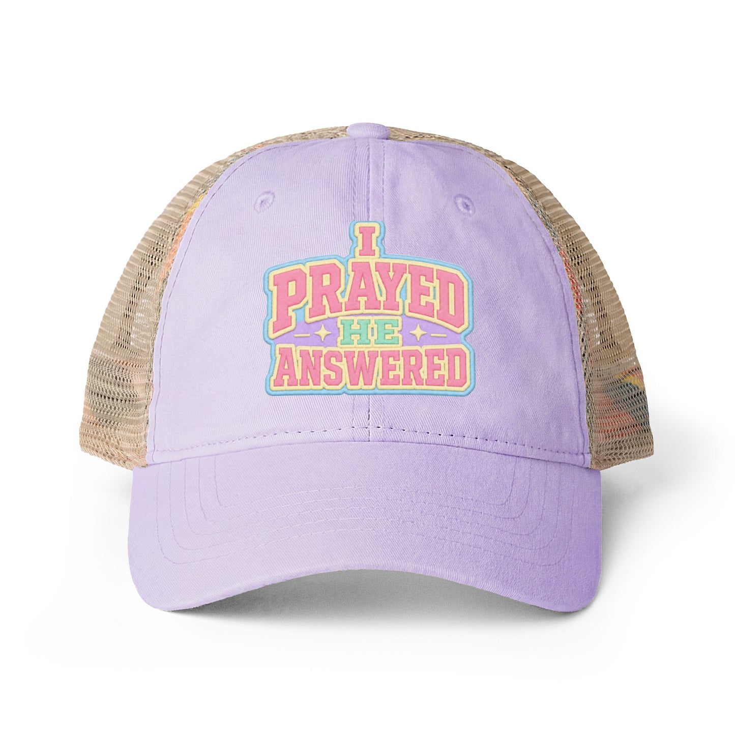 Women's Washed Mesh-Back Cap