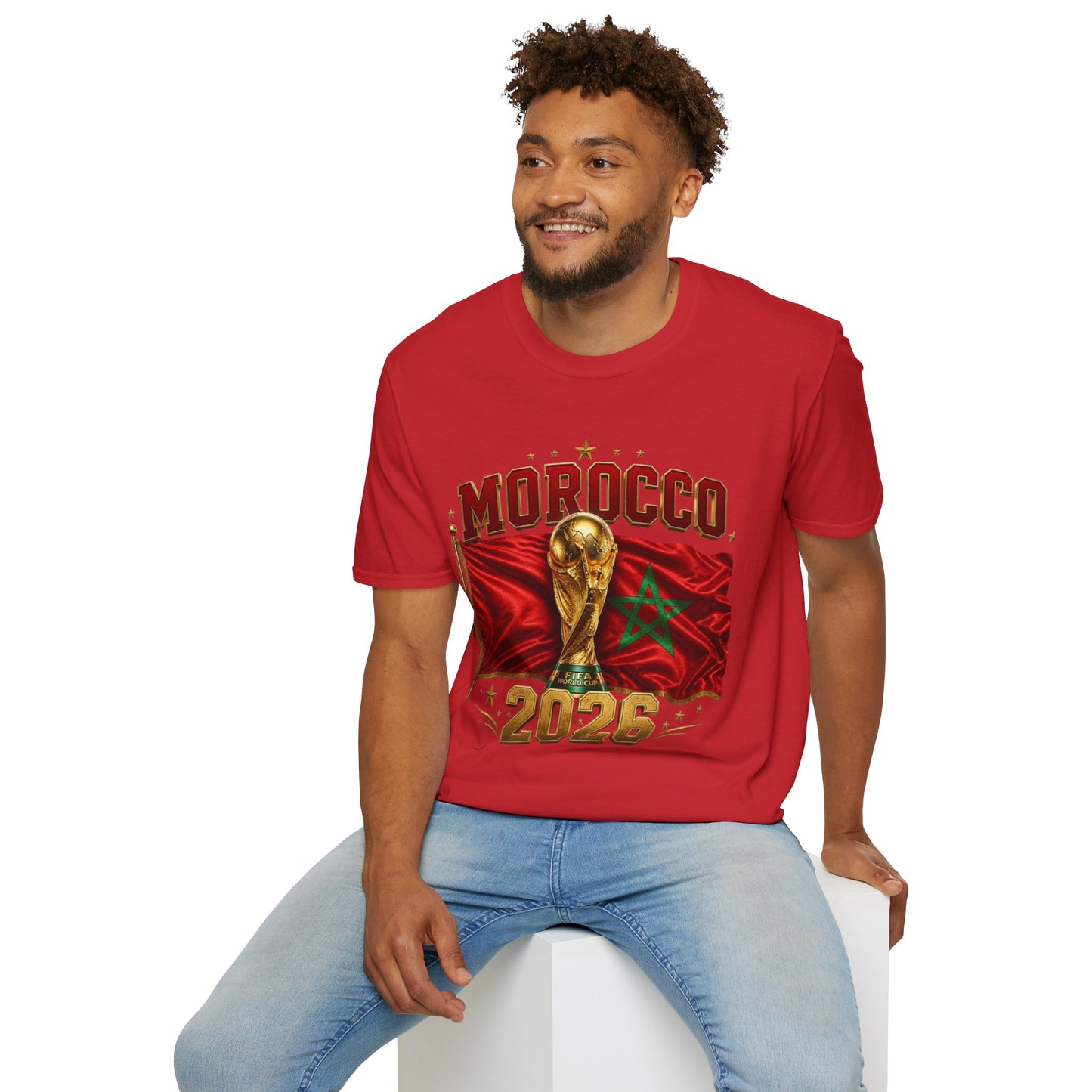 Morocco 2026 World Cup T-Shirt — Football World Cup Soccer Fan Tee