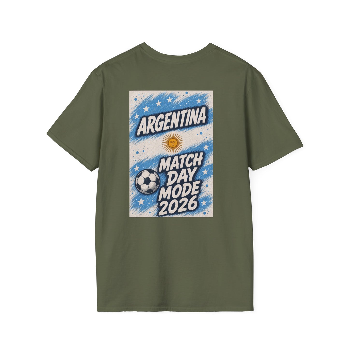 Argentina Match Day T-Shirt — Match Day Mode 2026 Soccer Fan Tee