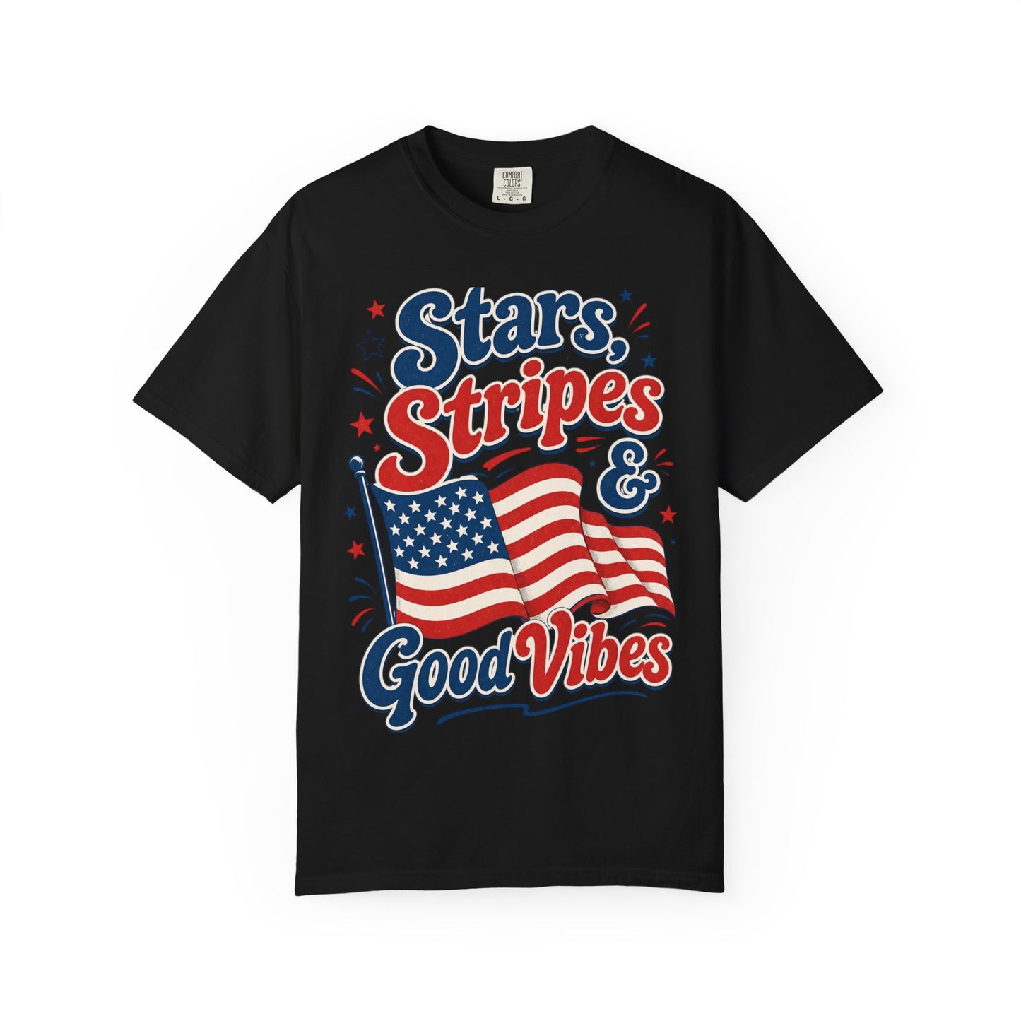 Stars, Stripes & Good Vibes T‑Shirt