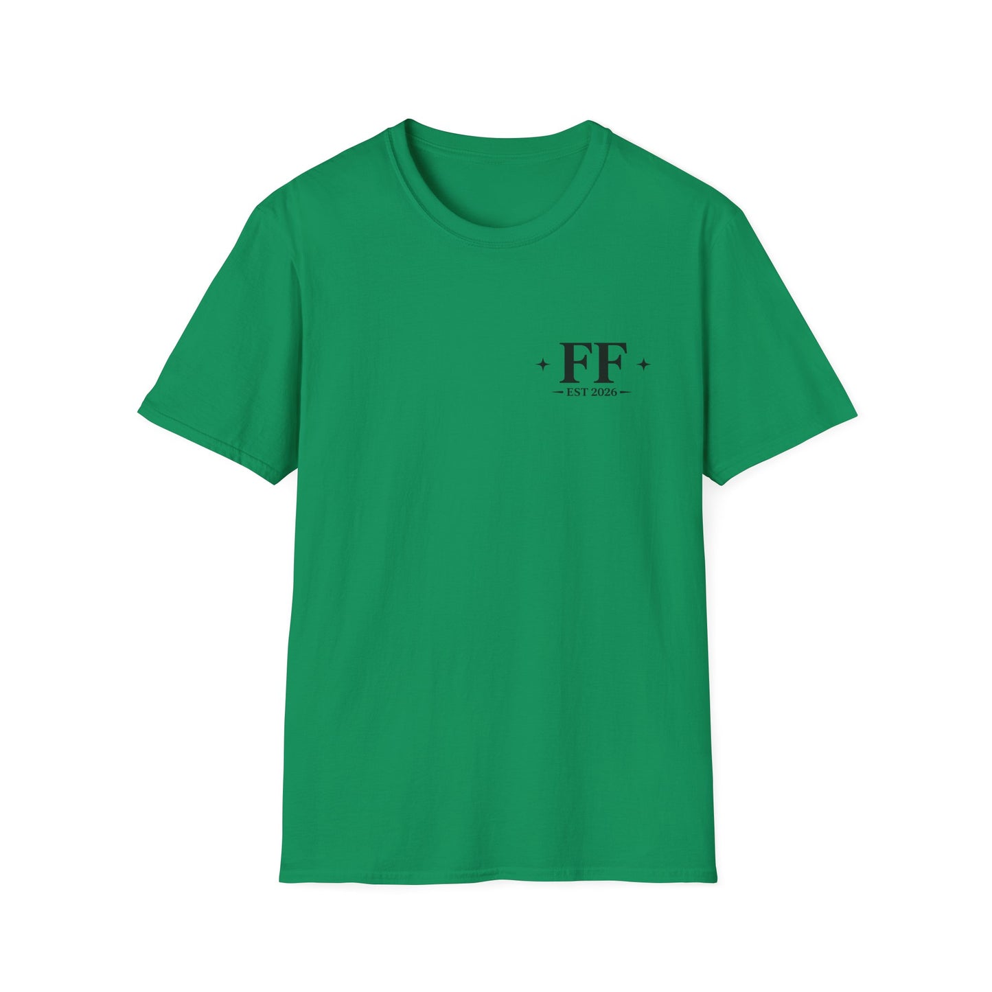 4ht of July FF Est. 2026 Minimal Logo T‑Shirt