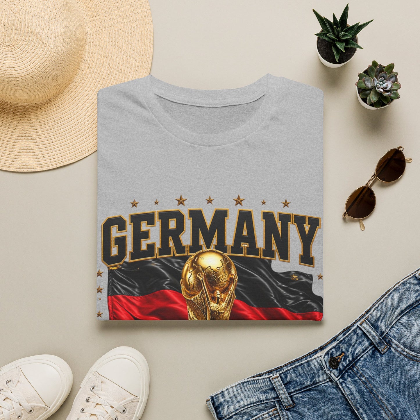 Germany World Cup 2026 T-Shirt — German Flag & Trophy Soccer Fan Tee