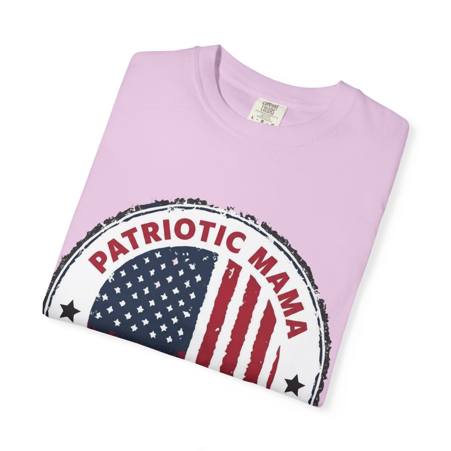 Patriotic Mama T-Shirt — Happy 4th of July American Flag Tee
