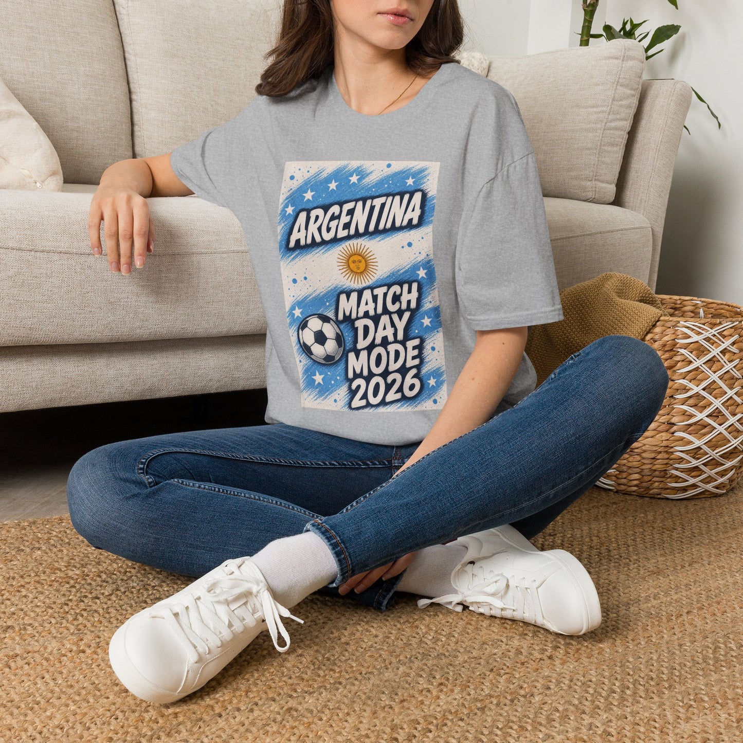Argentina Match Day T-Shirt — Match Day Mode 2026 Soccer Fan Tee