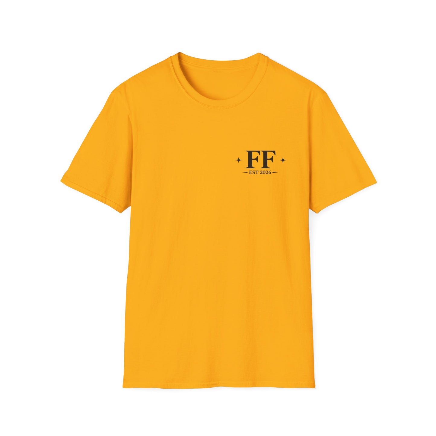 4ht of July FF Est. 2026 Minimal Logo T‑Shirt