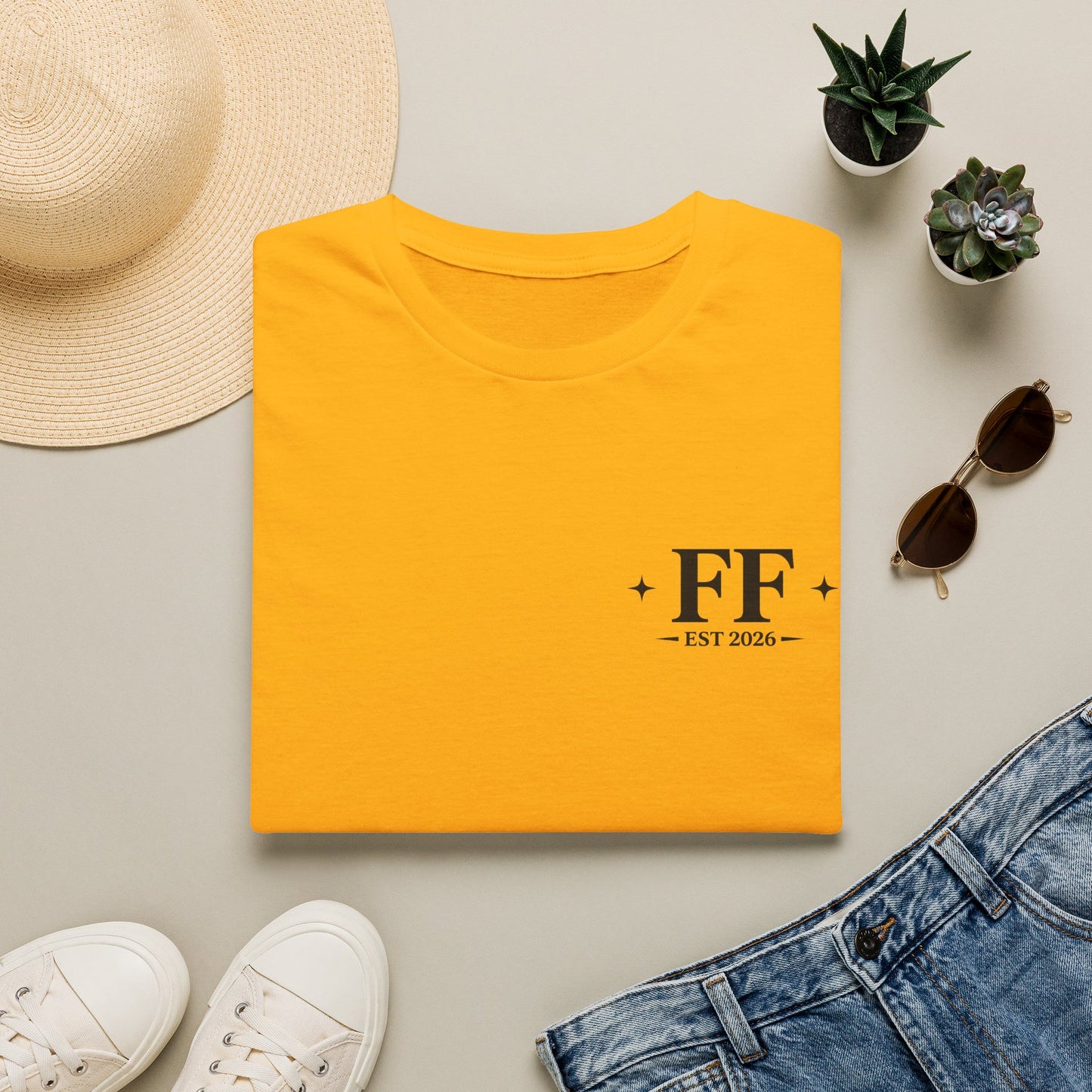 4th July 'FF' T-Shirt — Est. 2026 Casual Tee