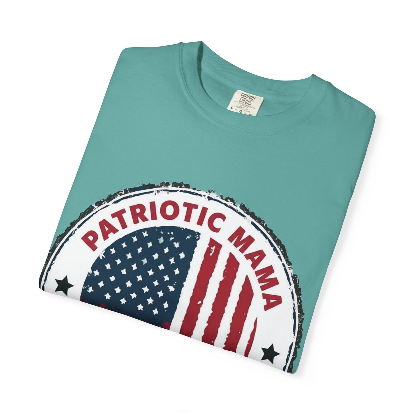 Patriotic Mama T-Shirt — Happy 4th of July American Flag Tee