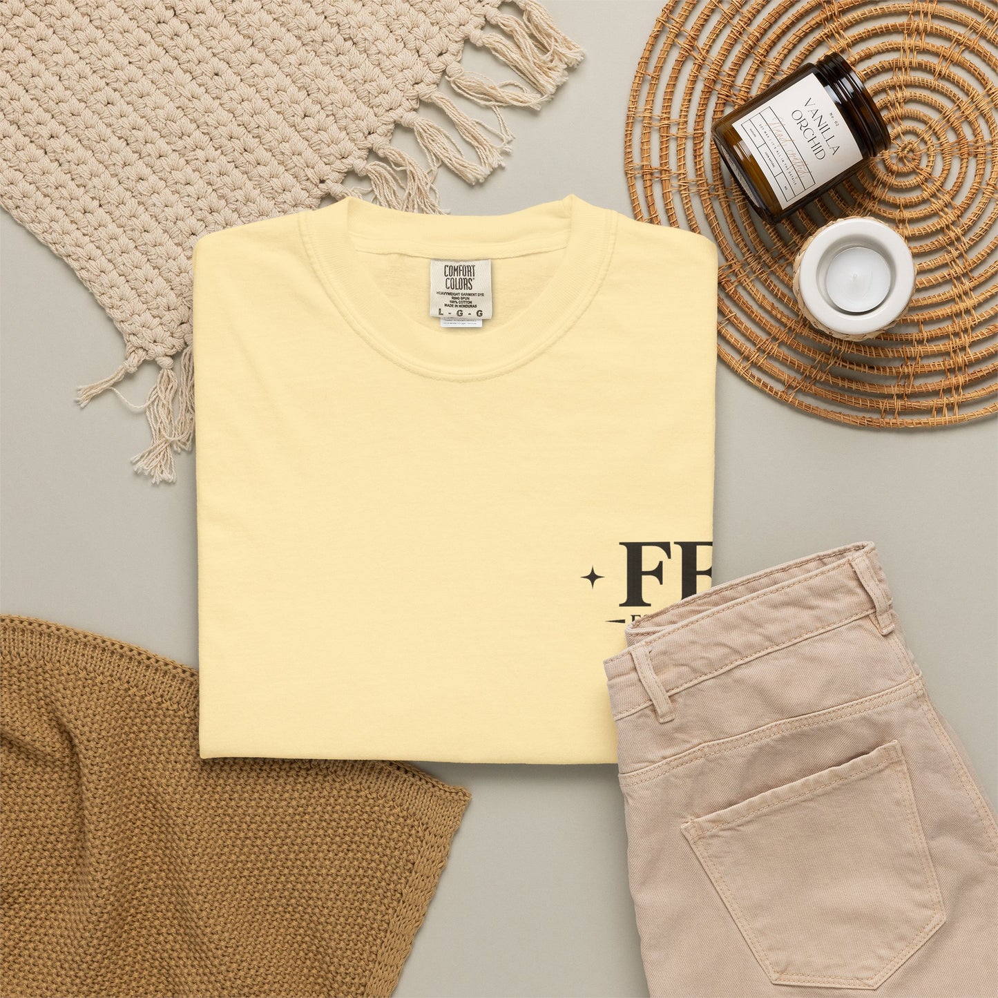 Floral Beach Vibes T-Shirt — Colorful Daisy & Palm Graphic Tee