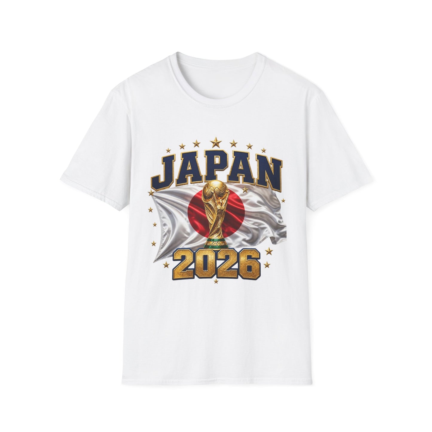 Japan 2026 World Cup T‑Shirt — Soccer Trophy Crest