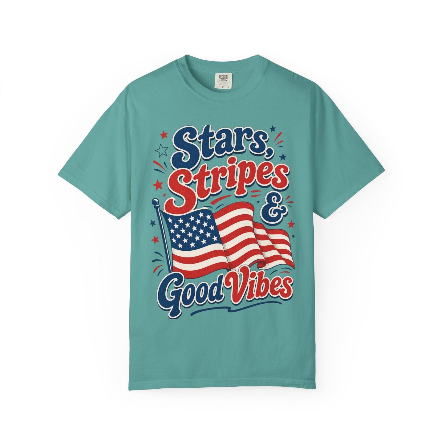 Stars, Stripes & Good Vibes T‑Shirt