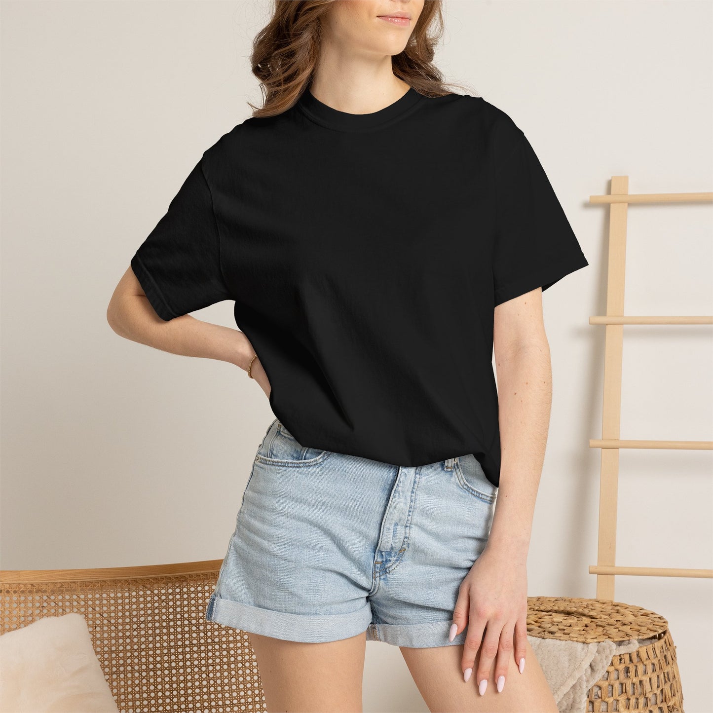 Graphic Tee — "The Goal Is to Be a Rich Bitch" Rainbow Statement T‑Shirt