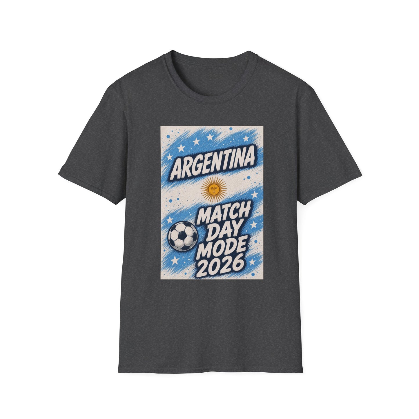 Argentina Match Day T-Shirt — Match Day Mode 2026 Soccer Fan Tee