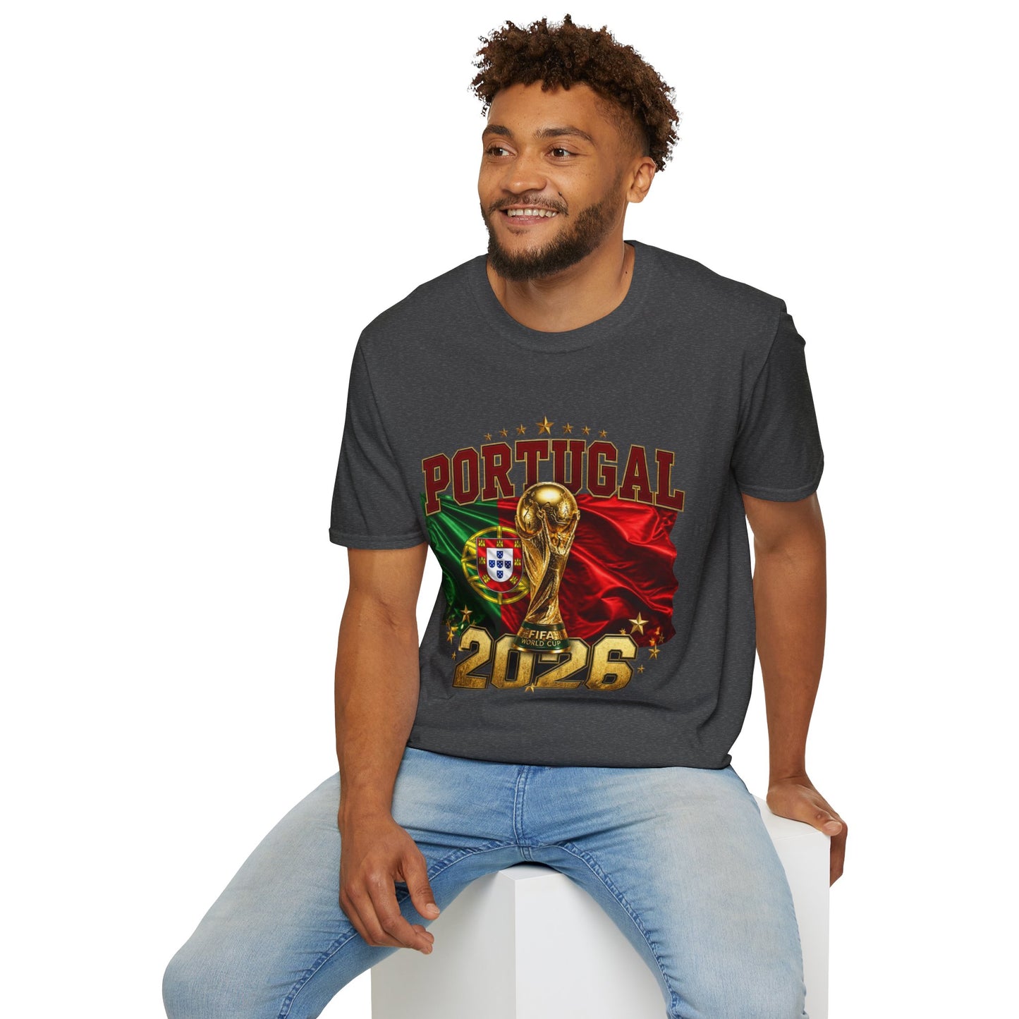 Portugal 2026 World Cup T-Shirt — Football World Trophy Tee