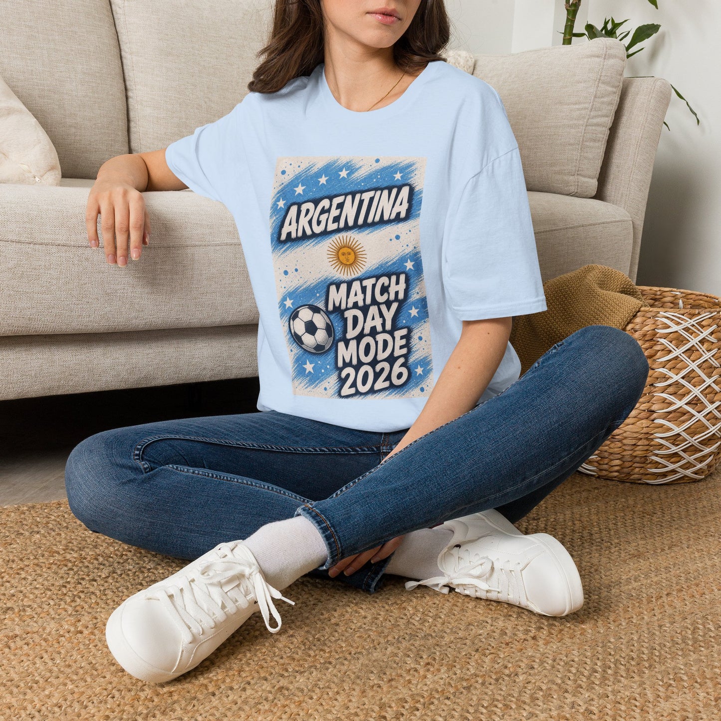 Argentina Match Day T-Shirt — Match Day Mode 2026 Soccer Fan Tee