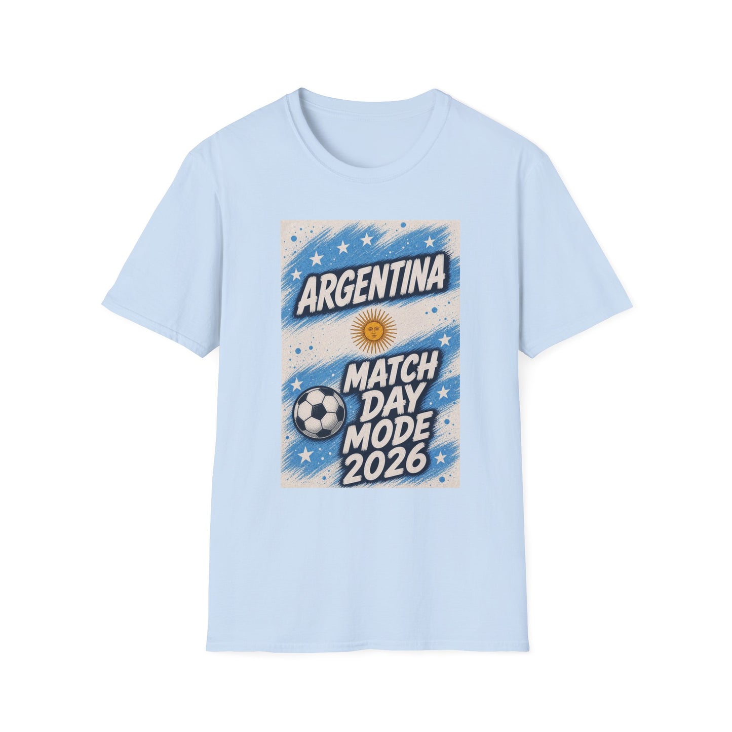 Argentina Match Day T-Shirt — Match Day Mode 2026 Soccer Fan Tee