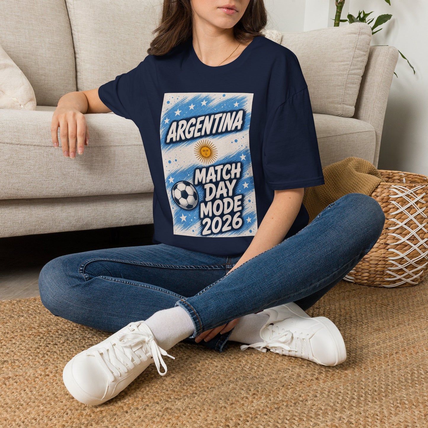 Argentina Match Day T-Shirt — Match Day Mode 2026 Soccer Fan Tee