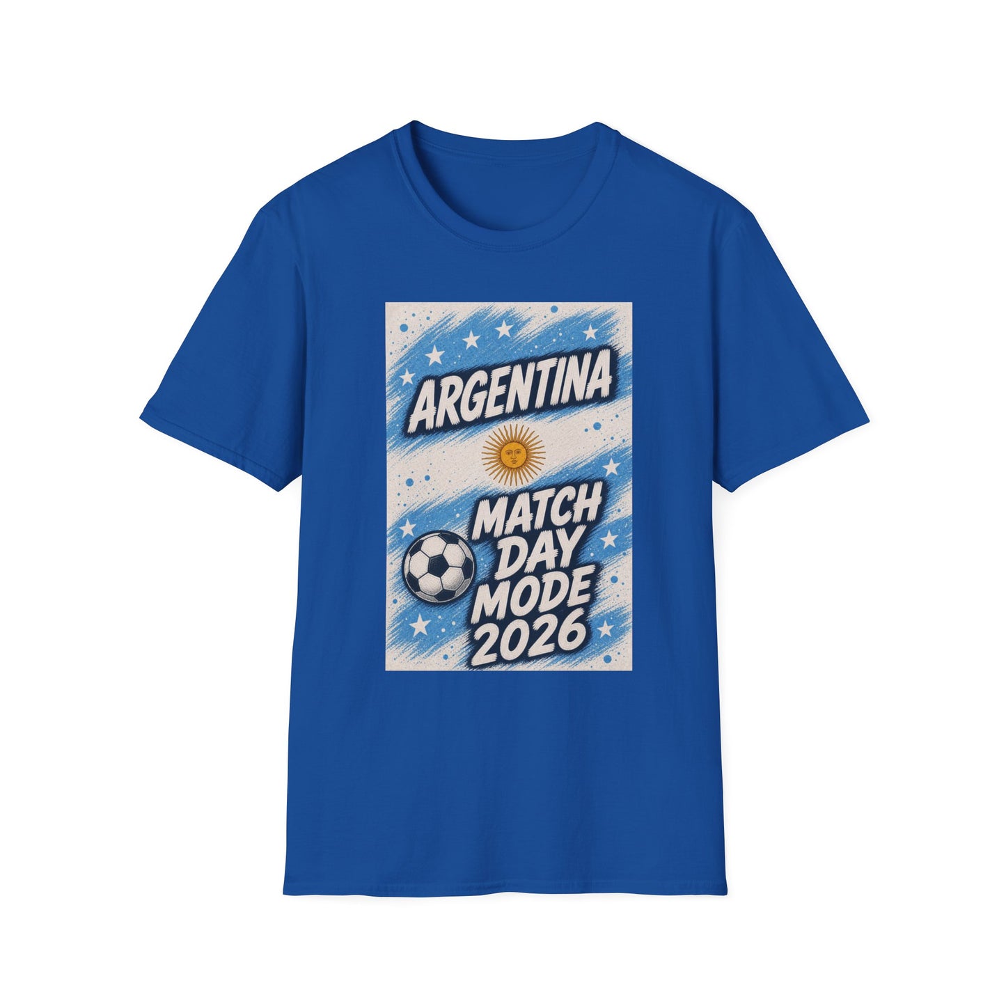 Argentina Match Day T-Shirt — Match Day Mode 2026 Soccer Fan Tee